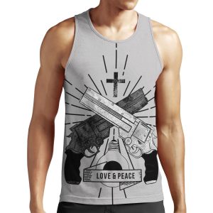 Trigun Love And Peace All-over-print Unisex Tank Top
