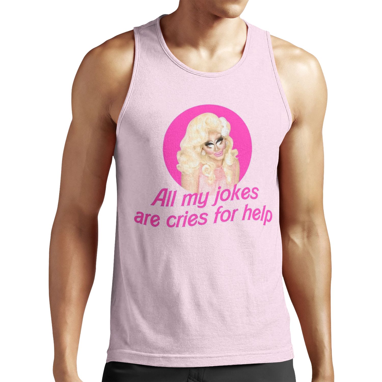 Trixie Jokes Rupaul S Drag Race All-over-print Unisex Tank Top