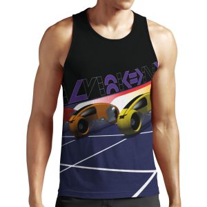 Tron Lightcycle Racing Grid All-over-print Unisex Tank Top
