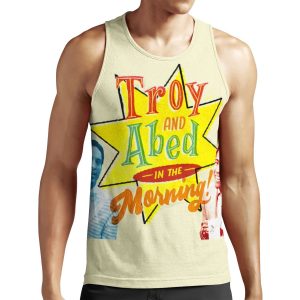 Troy And Abed In The Morning All-over-print Unisex Tank Top