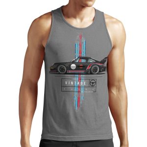 True Vintage Racer 2 All-over-print Unisex Tank Top