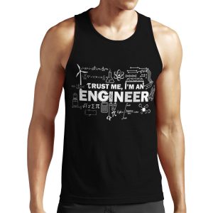 Trust Me I M An Engineer All-over-print Unisex Tank Top