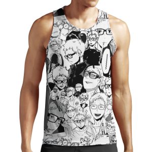 Tsukki All-over-print Unisex Tank Top