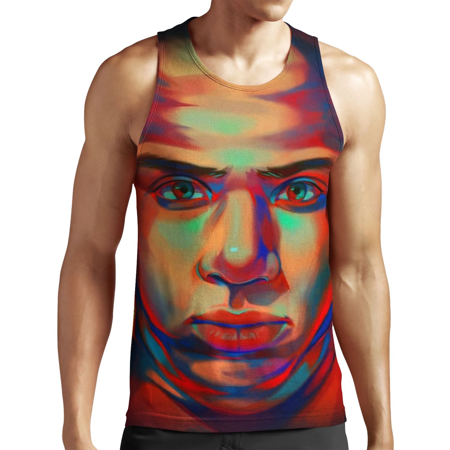 Tyler1 Art All-over-print Unisex Tank Top