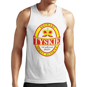 Tyskie Polish Beer All-over-print Unisex Tank Top