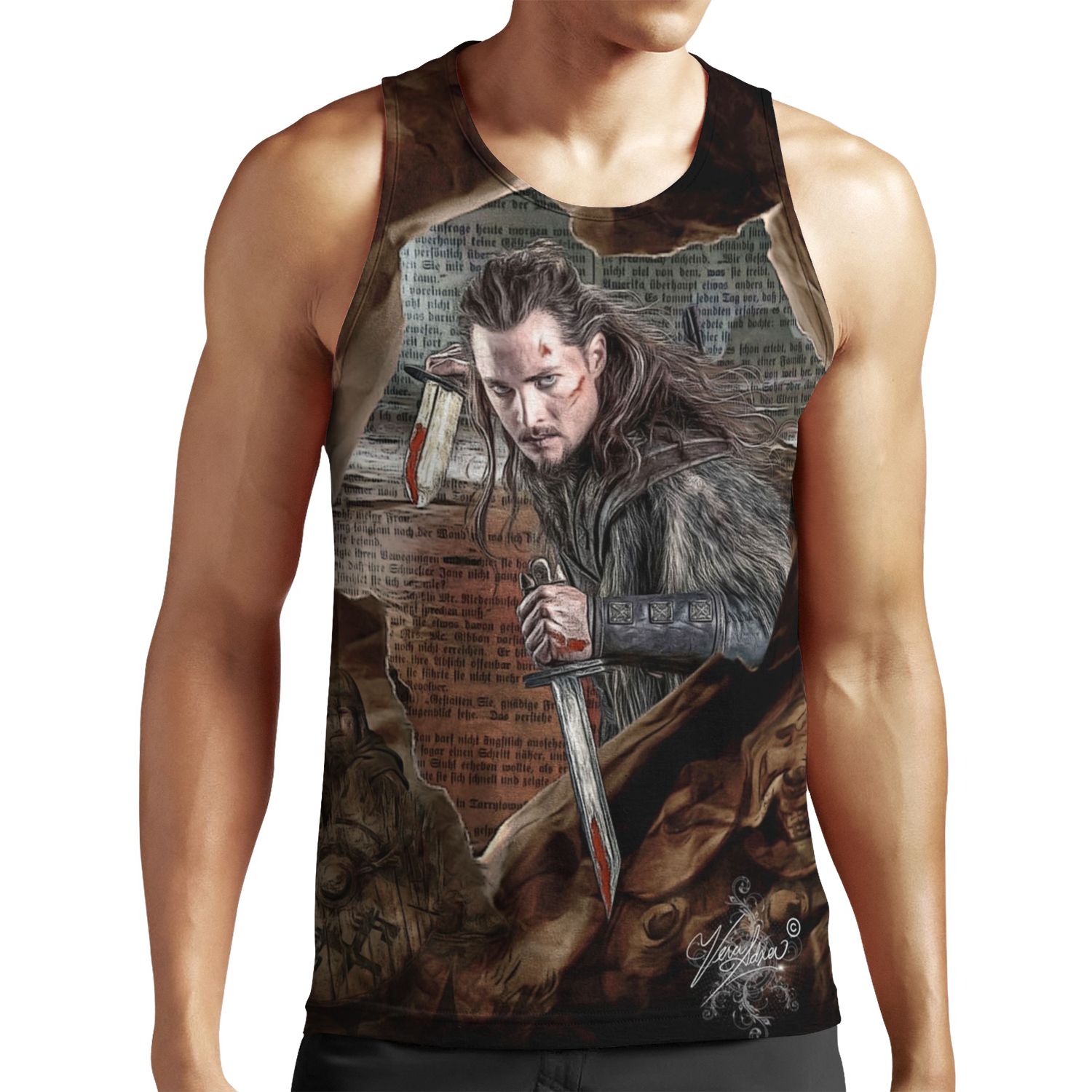 Uhtred The Last Kingdom All-over-print Unisex Tank Top