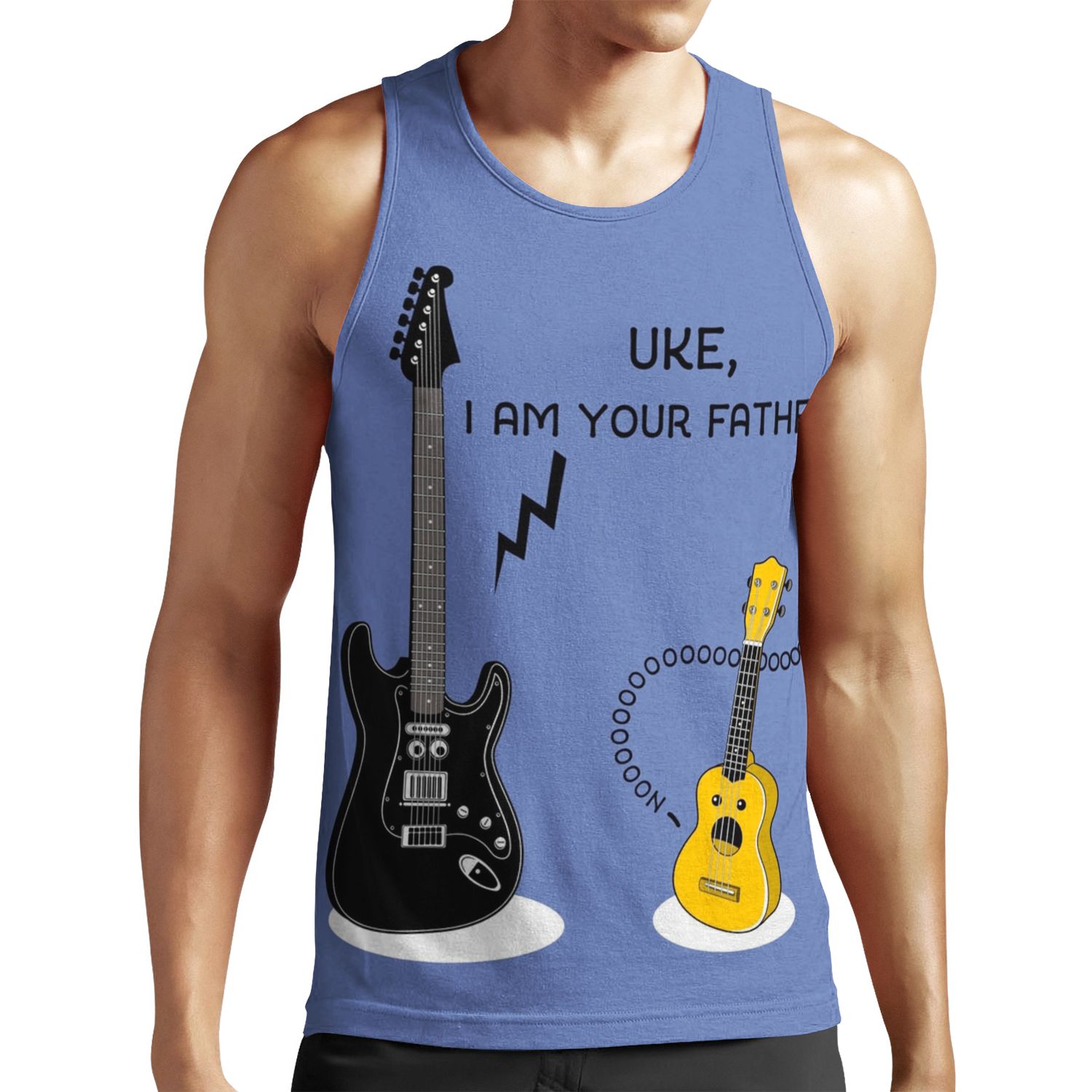 Uke I Am Your Father All-over-print Unisex Tank Top