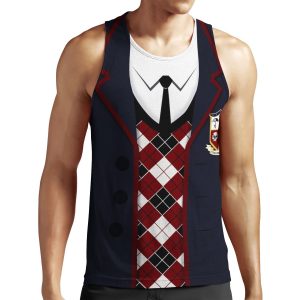 Umbrella Academy Uniform Blazer All-over-print Unisex Tank Top