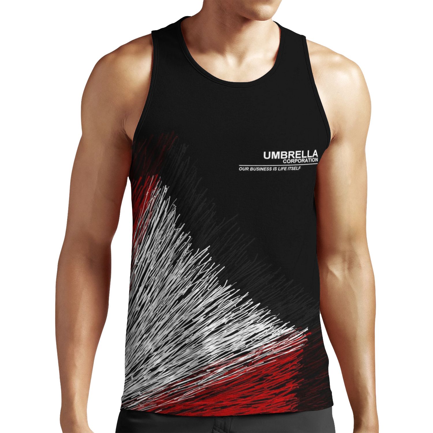 Umbrella Corporation All-over-print Unisex Tank Top