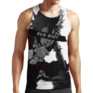 Unbreakable Hero Red Riot All-over-print Unisex Tank Top