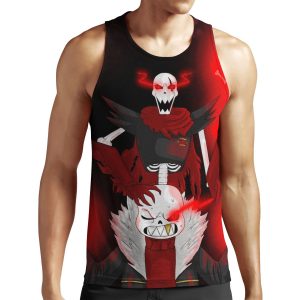 Underfell Bros Undertale Au All-over-print Unisex Tank Top
