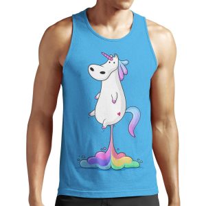 Unicorn Fart All-over-print Unisex Tank Top