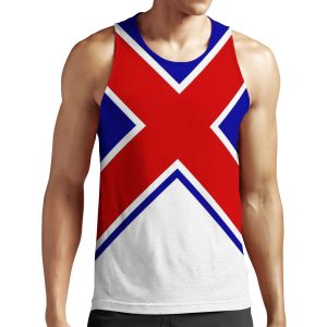 Union Cross All-over-print Unisex Tank Top