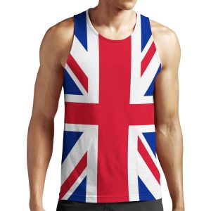 Union Jack Flag All-over-print Unisex Tank Top