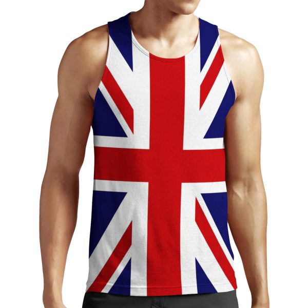 Union Jack Flag Of The Uk All-over-print Unisex Tank Top