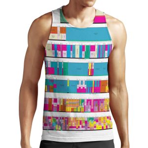 United States Frequency Allocations The Radio Spectrum All-over-print Unisex Tank Top
