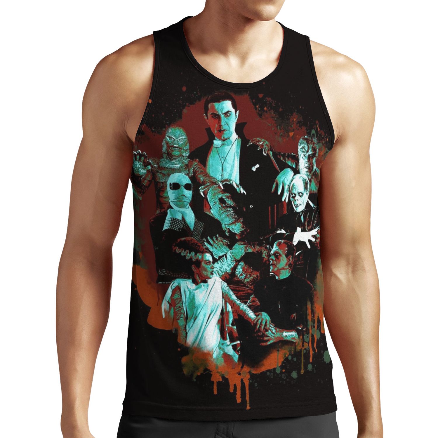 Universal Monster All-over-print Unisex Tank Top