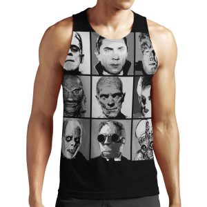 Universal Warhol Black And White All-over-print Unisex Tank Top