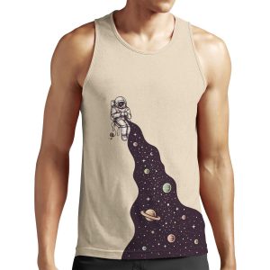 Universe Is Knit All-over-print Unisex Tank Top