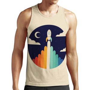 Up All-over-print Unisex Tank Top