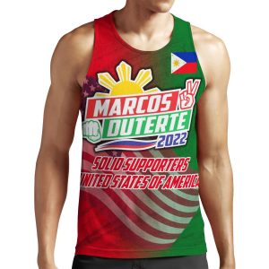 Usa Marcos Duterte All-over-print Unisex Tank Top