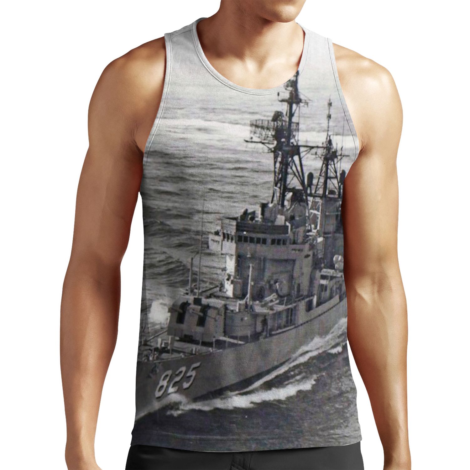 Uss Carpenter Dd 825 Ship S Store All-over-print Unisex Tank Top