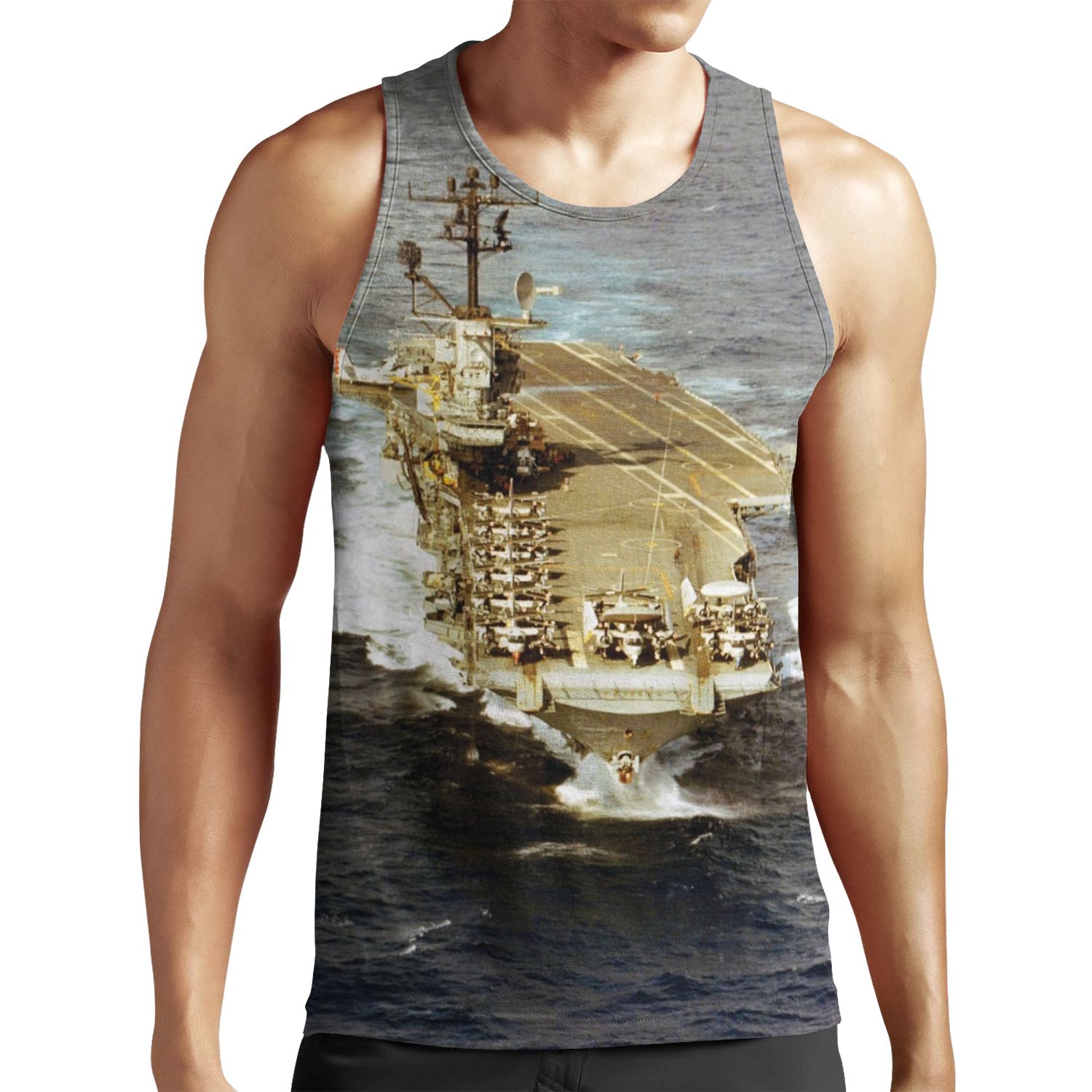 Uss Intrepid Cvs 11 Ship S Store All-over-print Unisex Tank Top