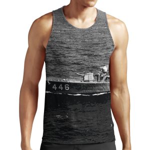 Uss Radford Dd 446 Ship S Store All-over-print Unisex Tank Top