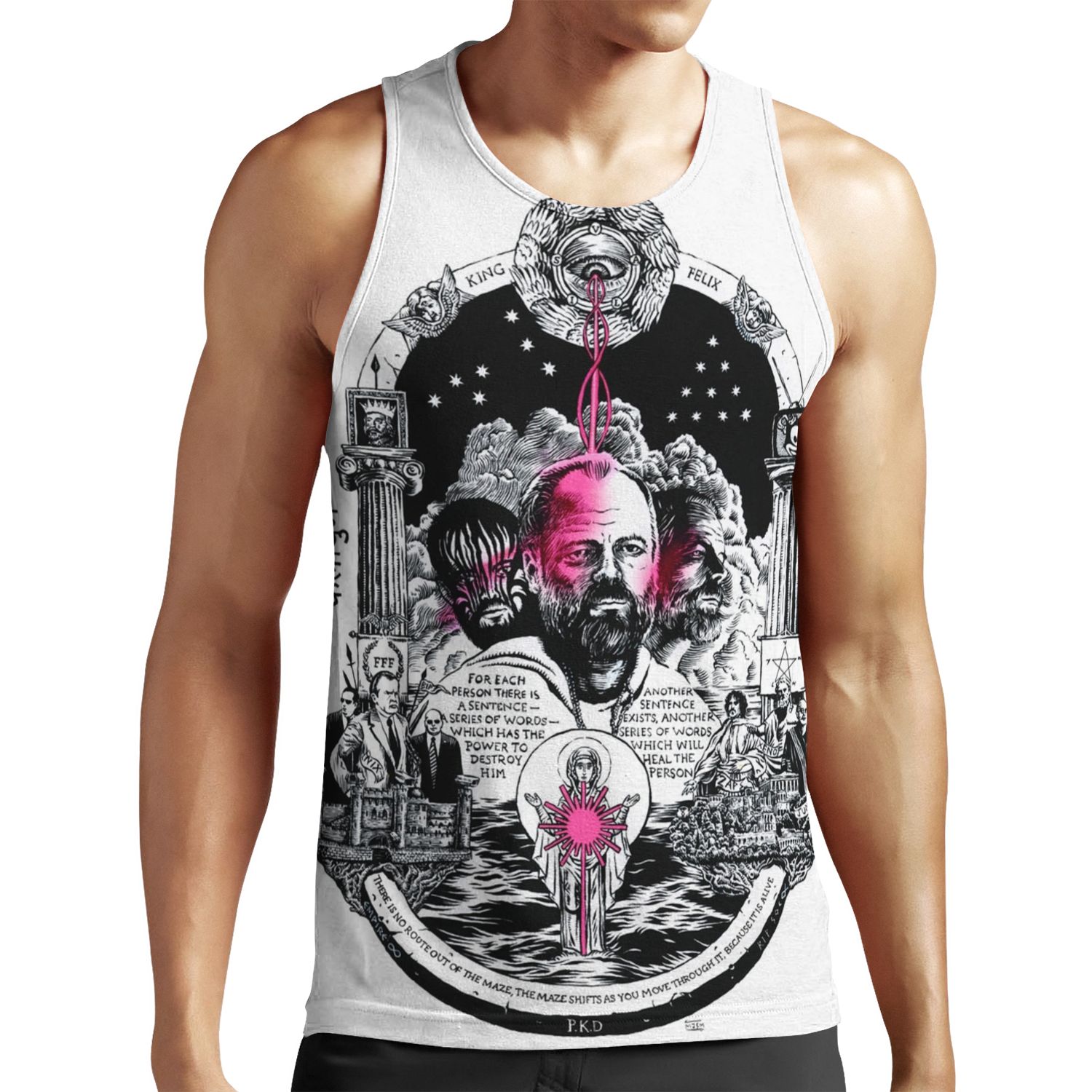 V A L I S All-over-print Unisex Tank Top