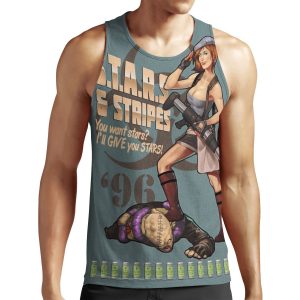 Valentine Bombshell All-over-print Unisex Tank Top