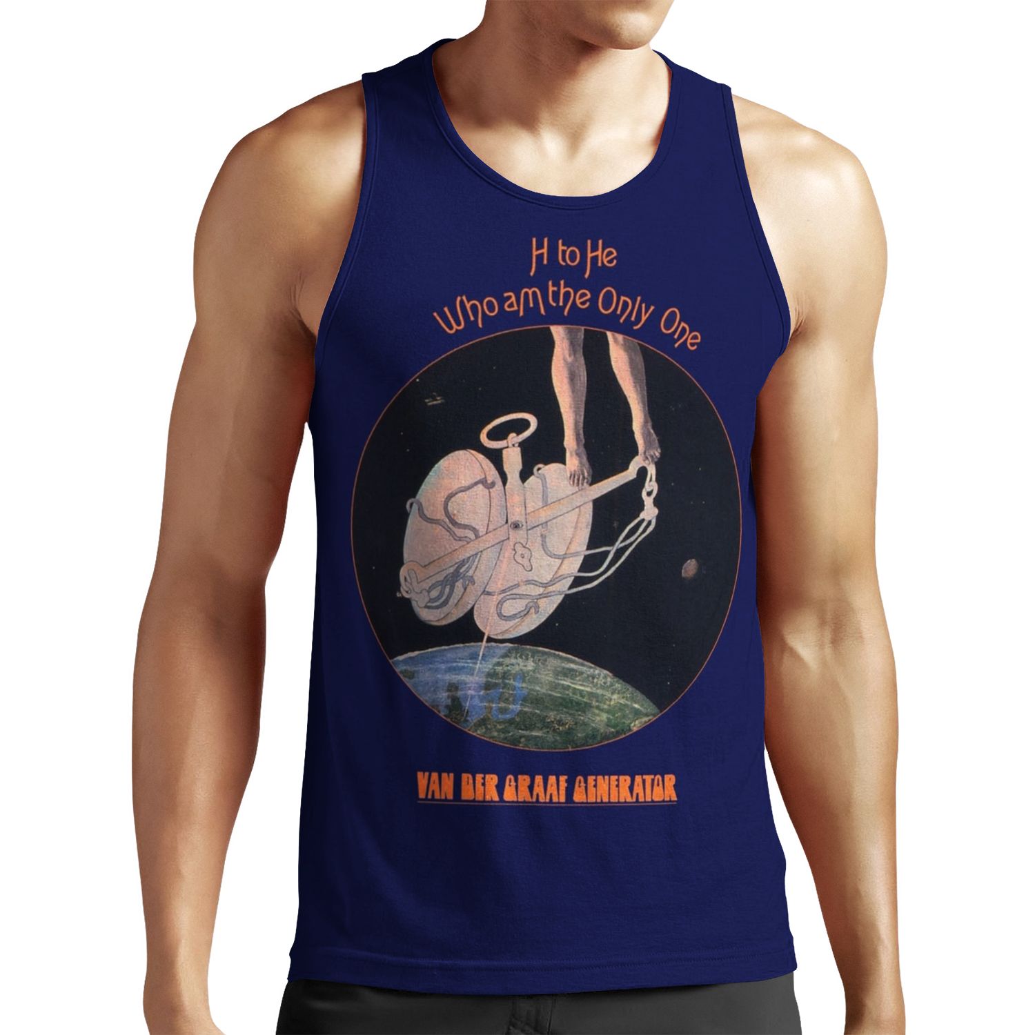 Van Der Graaf Generator H To He Who Am The Only One All-over-print Unisex Tank Top