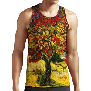 Van Gogh Mulberry Tree Print All-over-print Unisex Tank Top
