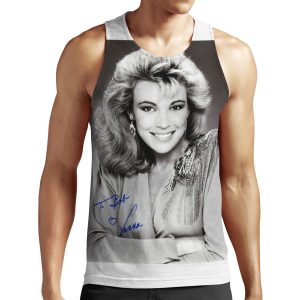Vanna White B W Autographed Photo To Bob All-over-print Unisex Tank Top