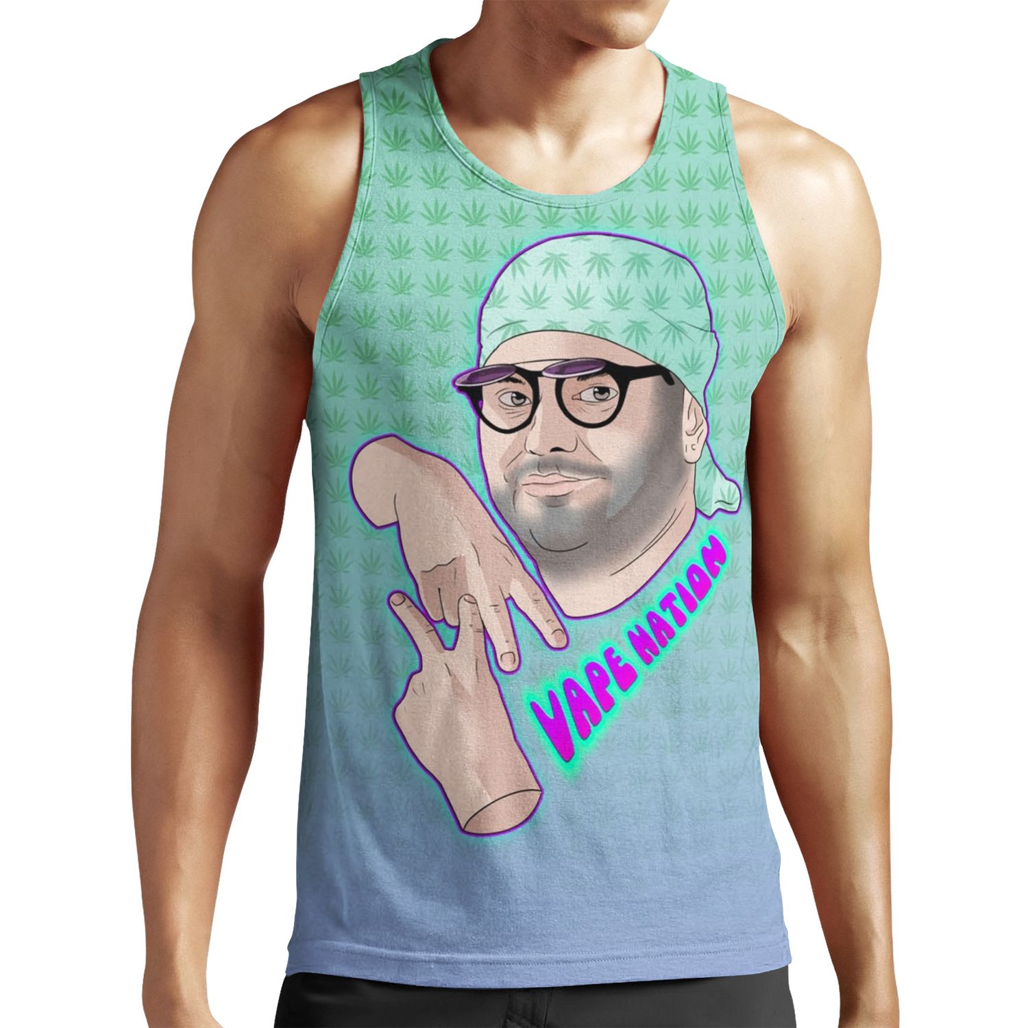 Vape Nation H3H3Productions All-over-print Unisex Tank Top