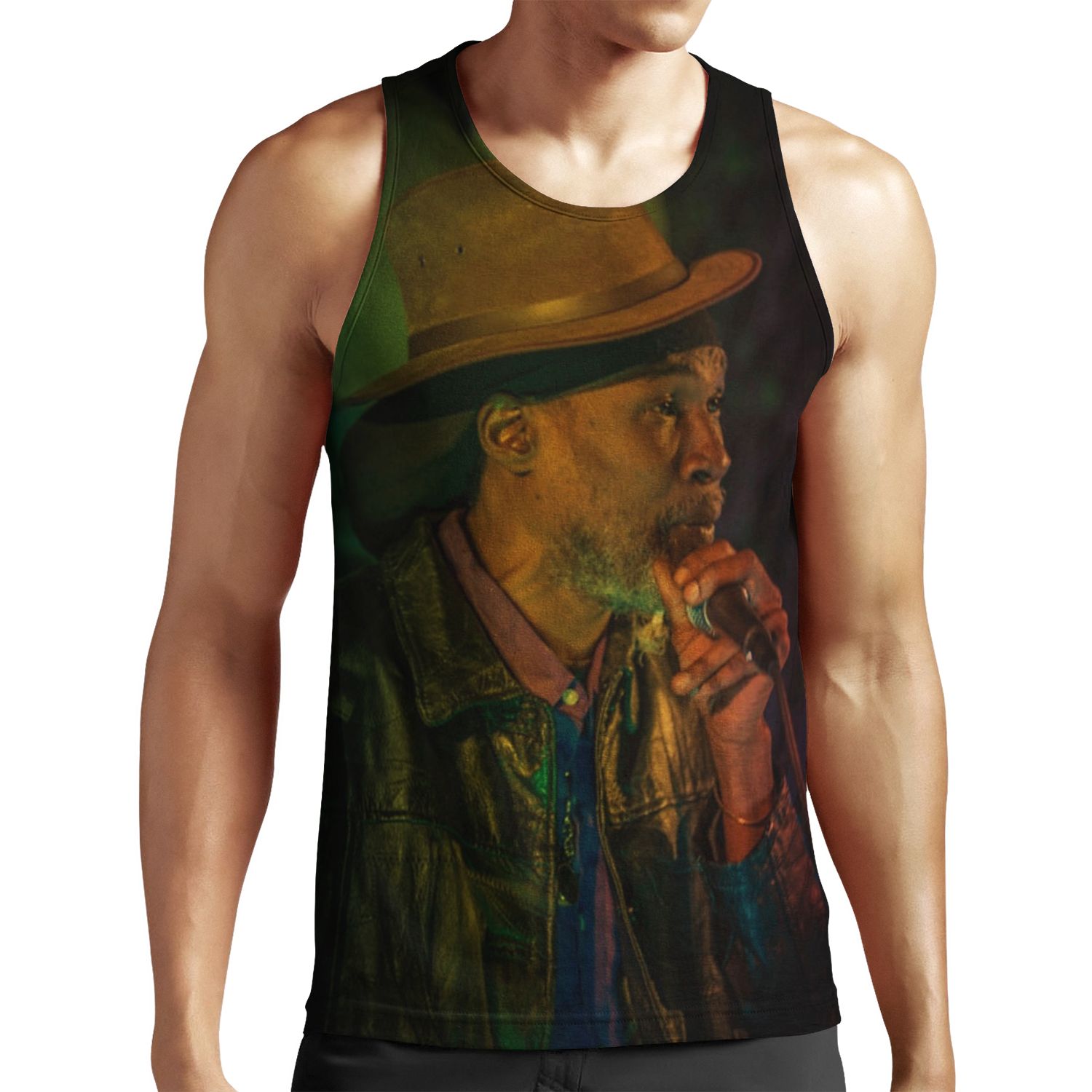 Vaughn Benjamin Midnite All-over-print Unisex Tank Top