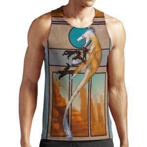 Velociraptor Nouveau All-over-print Unisex Tank Top