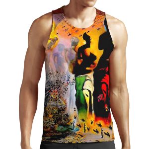 Venus De Milo Vintage Abstract Surreal Print All-over-print Unisex Tank Top