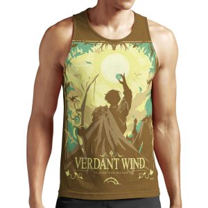Verdant Wind All-over-print Unisex Tank Top