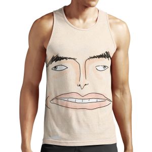 Verstappen The Face All-over-print Unisex Tank Top