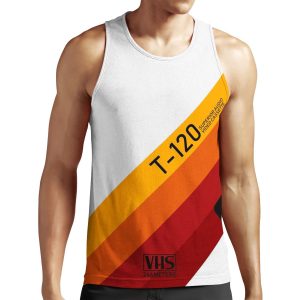 Vhs Cassette Tape 90S Vaporwave Retrowave All-over-print Unisex Tank Top