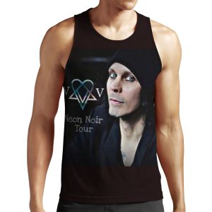 Ville Valo Neon Noir Tour All-over-print Unisex Tank Top