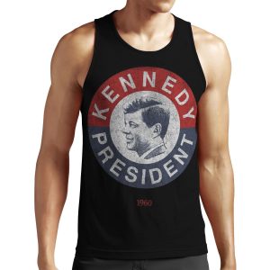 Vintage 1960 Kennedy For President All-over-print Unisex Tank Top