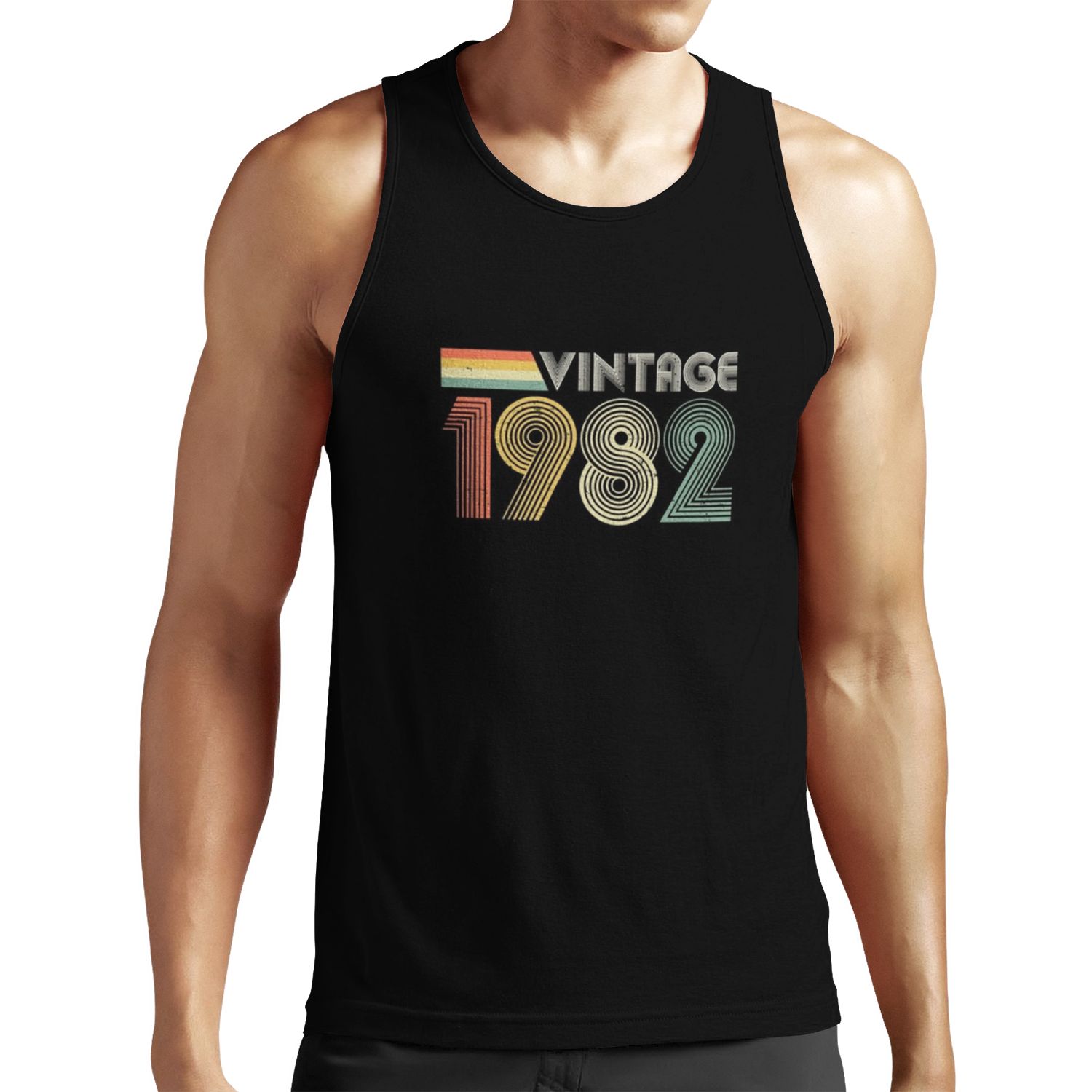 Vintage 1982 40Th Birthday Gift All-over-print Unisex Tank Top