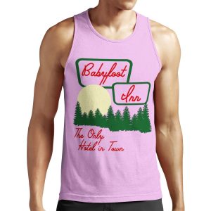 Vintage Babyfoot Inn Dory S Pink Hoodie All-over-print Unisex Tank Top