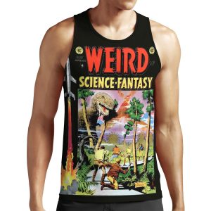 Vintage Classic Weird Science Fantasy No 25 Retro All-over-print Unisex Tank Top