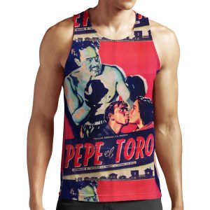 Vintage Mexican Cinema Icons All-over-print Unisex Tank Top