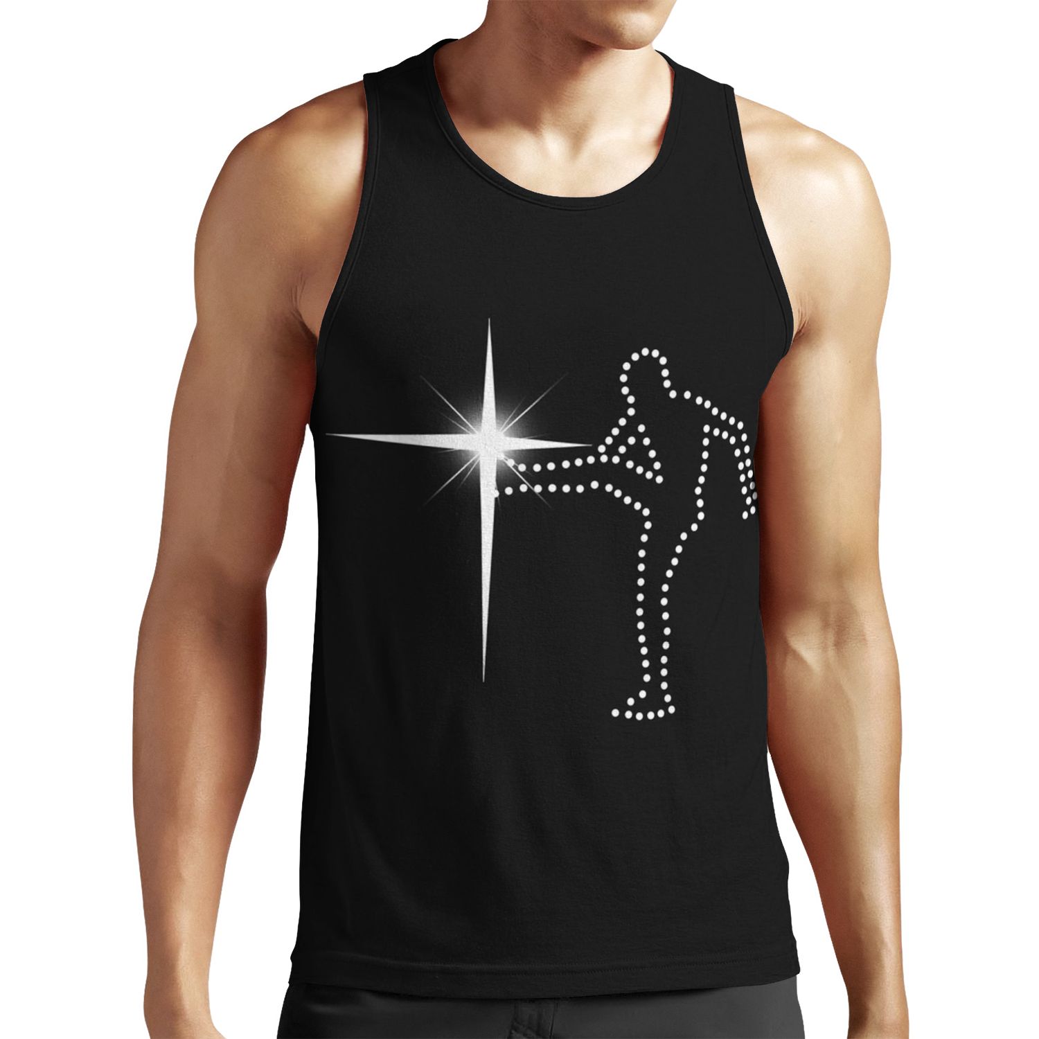 Vintage Old Grey Whistle Test Symbol All-over-print Unisex Tank Top