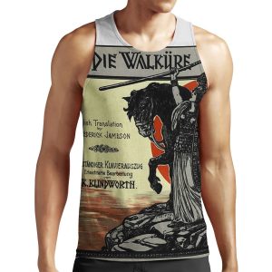 Vintage Poster Wagner S Opera Die Walk%C3%Bcre 1899 All-over-print Unisex Tank Top