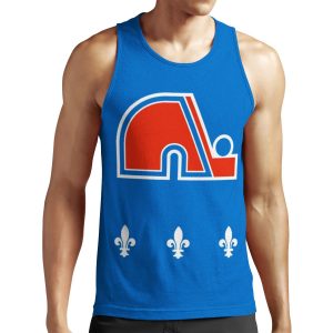 Vintage Quebec Hockey Retro Nordiques All-over-print Unisex Tank Top