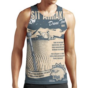 Visit Arrakis All-over-print Unisex Tank Top
